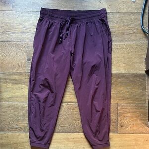 lululemon athletica Maroon Jogger Pants